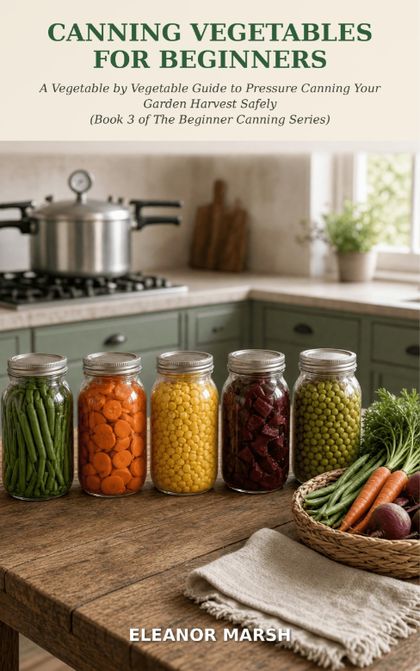 Canning Vegetables for Beginners by Eleanor Marsh, book 3 cover