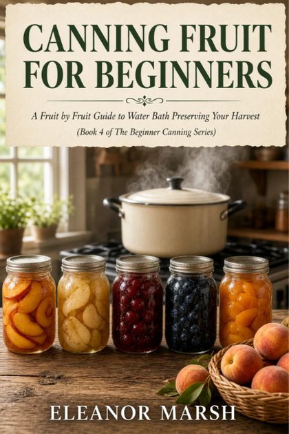 Canning Fruit for Beginners by Eleanor Marsh, book 4 cover