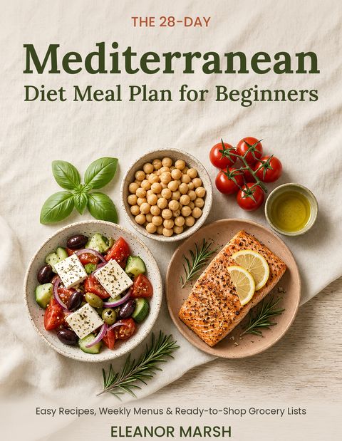 The 28-Day Mediterranean Diet Meal Plan cover
